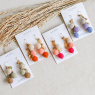 Crochet Earrings: Cassidy - Common Room PH