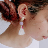 Crochet Tassel Earrings - Common Room PH