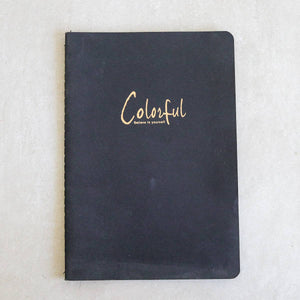 Plain Black Notebook - Common Room PH