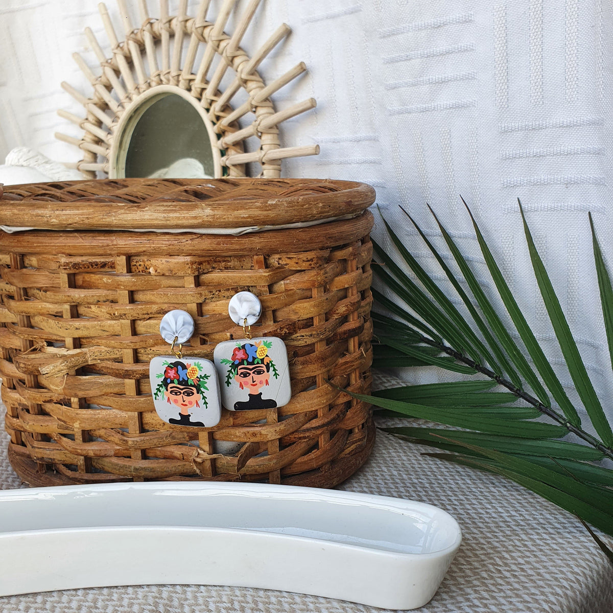 Handpainted Earrings by Plural & Co Common Room PH