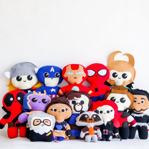 Chibi Marvel Superheroes Plushies - Common Room PH