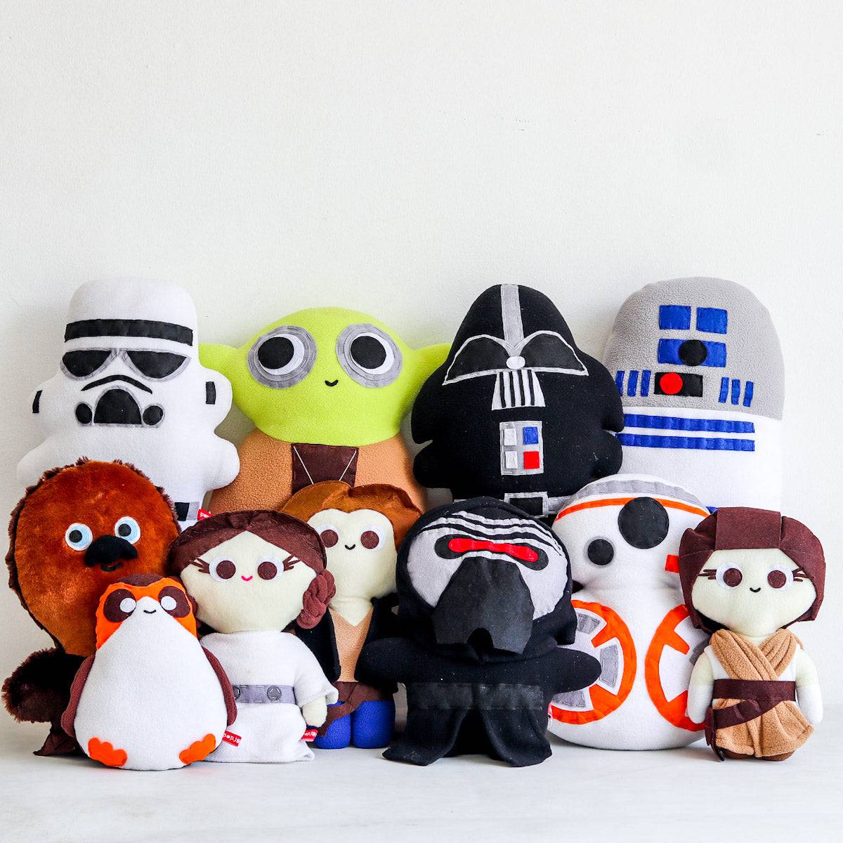 Star wars plush clearance dolls