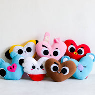 K-pop Heart Pillows - Common Room PH