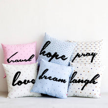 Load image into Gallery viewer, Printed Word Pillows in Dainty Patterns - Common Room PH
