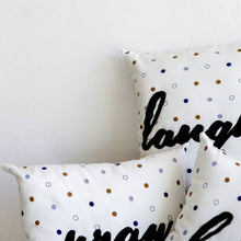 Load image into Gallery viewer, Printed Word Pillows in Dainty Patterns - Common Room PH

