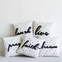Load image into Gallery viewer, Printed Word Pillows in Dainty Patterns - Common Room PH
