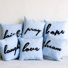 Load image into Gallery viewer, Printed Word Pillows in Dainty Patterns - Common Room PH
