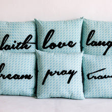 Load image into Gallery viewer, Printed Word Pillows in Tribal Patterns - Common Room PH
