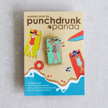 Load image into Gallery viewer, Enamel Pins by Punchdrunk Panda - Common Room PH
