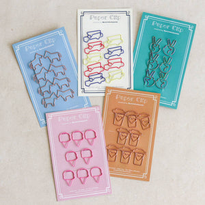 Paper Clip Sets by Punchdrunk Panda - Common Room PH
