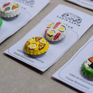 Custom Handpainted Pins and Hairclips by Sapinsapin Tanzan - Common Room PH