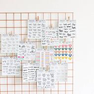 DIY Sticker Sheet: Inspirational Words - Common Room PH