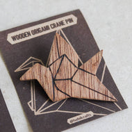 Wooden Origami Pins - Common Room PH