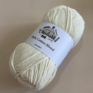 Milk Cotton Blend Yarn - Common Room PH